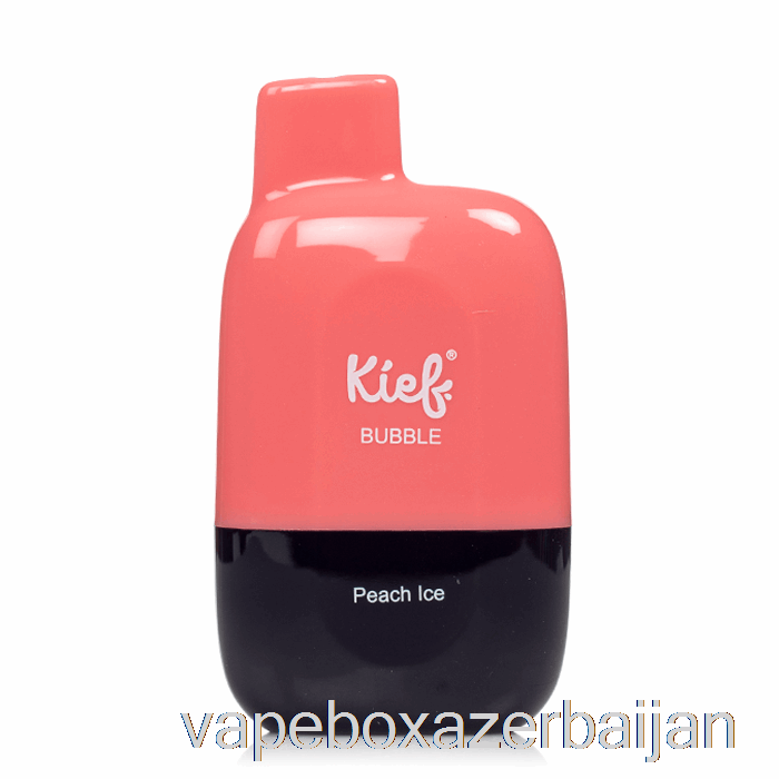 Vape Box Azerbaijan XTRA Kief Bubble 6500 Disposable Peach Ice